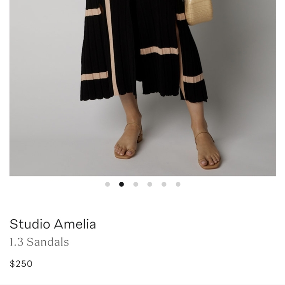 NWT Studio Amelia 1.3 Sandal Leather Minimalist - Picture 2 of 8